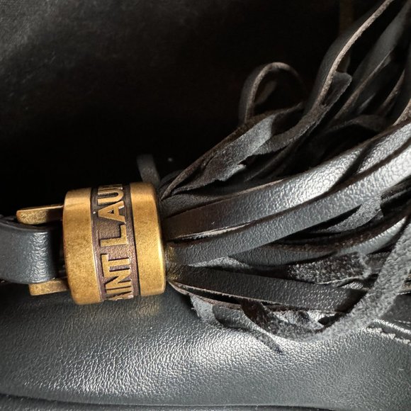 Yves Saint Laurent Gray Crossbody Camera Bag - Picture 12 of 16